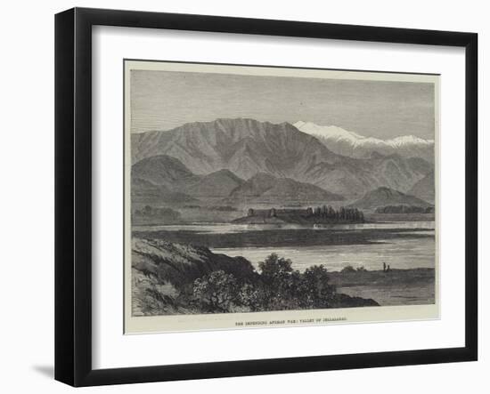 The Impending Afghan War, Valley of Jellalabad-null-Framed Giclee Print