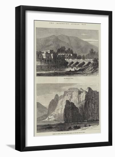 The Impending Afghan War-Sir John Gilbert-Framed Giclee Print