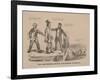 "The impending crisis" Or caught in the act, 1860-N. and Ives, J.M. Currier-Framed Giclee Print