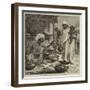 The Impending Famine in Bengal, a Bengalee Beniah or Grain-Seller-Arthur Hopkins-Framed Giclee Print