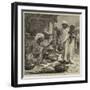 The Impending Famine in Bengal, a Bengalee Beniah or Grain-Seller-Arthur Hopkins-Framed Giclee Print