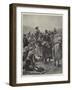 The Impending War Between China and Japan, Native Market Near Seoul, Corea-Richard Caton Woodville II-Framed Giclee Print