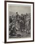 The Impending War Between China and Japan, Native Market Near Seoul, Corea-Richard Caton Woodville II-Framed Giclee Print