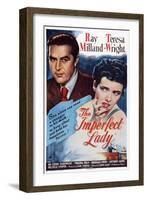 The Imperfect Lady, from Left: Ray Milland, Teresa Wright, 1947-null-Framed Art Print