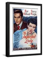 The Imperfect Lady, from Left: Ray Milland, Teresa Wright, 1947-null-Framed Art Print