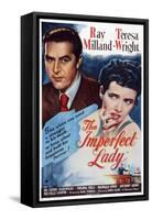 The Imperfect Lady, from Left: Ray Milland, Teresa Wright, 1947-null-Framed Stretched Canvas