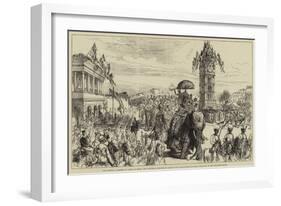 The Imperial Assembly of India at Delhi-null-Framed Giclee Print