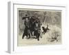 The Imperial Bear Hunt in Russia, Dead, the Emperor of Austria's Prize-Samuel Edmund Waller-Framed Giclee Print