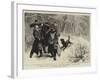 The Imperial Bear Hunt in Russia, Dead, the Emperor of Austria's Prize-Samuel Edmund Waller-Framed Giclee Print