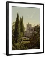 The Imperial Castle, Alupku or Alupka. The Crimea, Russia, , c.1890- c.1900-null-Framed Giclee Print