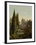 The Imperial Castle, Alupku or Alupka. The Crimea, Russia, , c.1890- c.1900-null-Framed Giclee Print