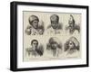 The Imperial Coronation at Moscow, Princes of Central Asia Attending the Ceremony-null-Framed Giclee Print