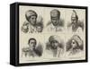 The Imperial Coronation at Moscow, Princes of Central Asia Attending the Ceremony-null-Framed Stretched Canvas