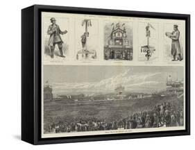 The Imperial Coronation at Moscow-Johann Nepomuk Schonberg-Framed Stretched Canvas