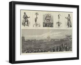 The Imperial Coronation at Moscow-Johann Nepomuk Schonberg-Framed Giclee Print