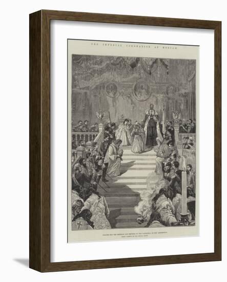 The Imperial Coronation at Moscow-null-Framed Giclee Print