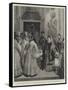 The Imperial Coronation at Moscow-null-Framed Stretched Canvas