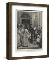 The Imperial Coronation at Moscow-null-Framed Giclee Print