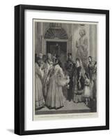 The Imperial Coronation at Moscow-null-Framed Giclee Print