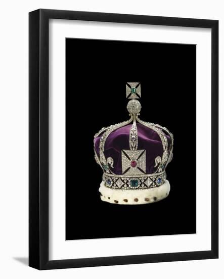 The Imperial Crown of India-null-Framed Photographic Print