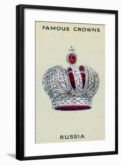 The Imperial Crown of Russia, 1938-null-Framed Giclee Print