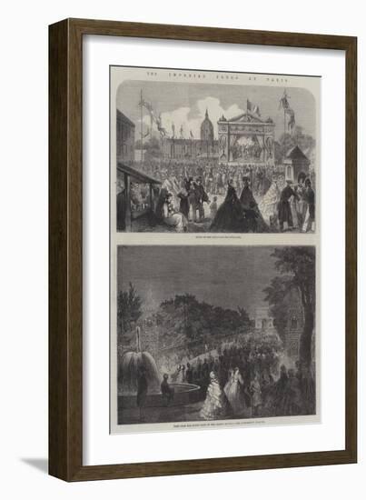 The Imperial Fetes at Paris-null-Framed Giclee Print