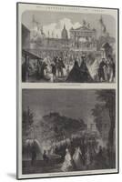 The Imperial Fetes at Paris-null-Mounted Giclee Print