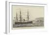 The Imperial German Ironclad Preussen-William Edward Atkins-Framed Giclee Print