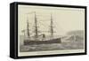 The Imperial German Ironclad Preussen-William Edward Atkins-Framed Stretched Canvas