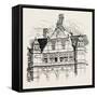 The Imperial Institute, London, Upper Part of East and West Wings, 1890, UK-null-Framed Stretched Canvas