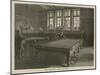 The Imperial Institute: the Fellows' Billiard Room-null-Mounted Giclee Print