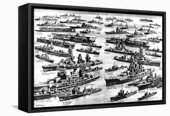 The Imperial Japanese Navy, Second World War, 1941-null-Framed Stretched Canvas