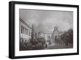 The Imperial Lyceum in Tsarskoye Selo, 1850S-Carl Schulz-Framed Giclee Print