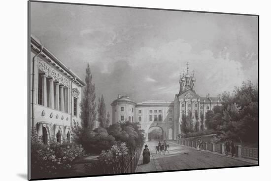 The Imperial Lyceum in Tsarskoye Selo, 1850S-Carl Schulz-Mounted Giclee Print