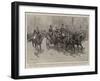 The Imperial Meeting at Potsdam, the Kaiser and the Tsar Driving to the Palace-Frederic De Haenen-Framed Giclee Print