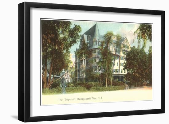 The Imperial, Narragansett Pier, Rhode Island-null-Framed Art Print