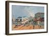 The Imperial Post Office in Moscow, 1840s-A Müller-Framed Giclee Print