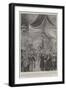 The Imperial Standard Being Brought into the Cathedral-Joseph Nash-Framed Giclee Print