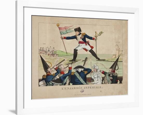 The Imperial Stride, 1815-null-Framed Giclee Print