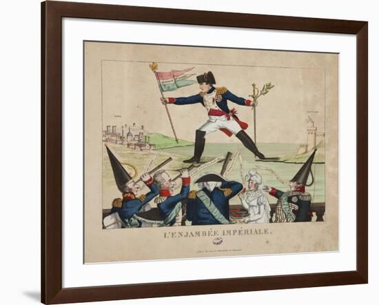 The Imperial Stride, 1815-null-Framed Giclee Print