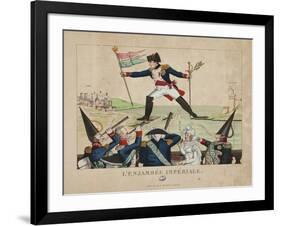 The Imperial Stride, 1815-null-Framed Giclee Print