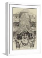The Imperial Visit, the State Box at the Royal Italian Opera-null-Framed Giclee Print
