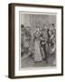 The Imperial Wedding at St Petersburg, the Bride and Bridegroom Leaving the Chapel-William Small-Framed Giclee Print