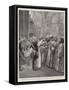 The Imperial Wedding at St Petersburg-William Heysham Overend-Framed Stretched Canvas