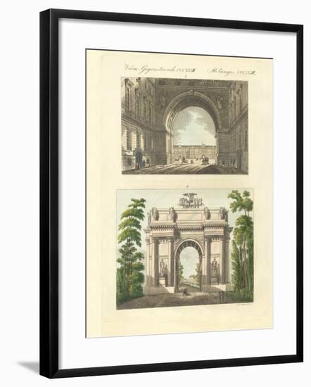 The Imperial Winter Palace of St. Peterburg-null-Framed Giclee Print