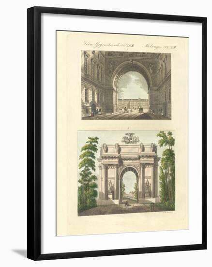 The Imperial Winter Palace of St. Peterburg-null-Framed Giclee Print