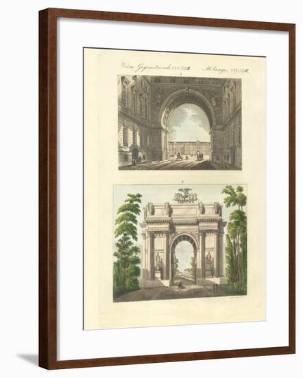 The Imperial Winter Palace of St. Peterburg-null-Framed Giclee Print