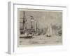 The Imperial Yacht-Club Regatta at Kiel-Eduardo de Martino-Framed Giclee Print