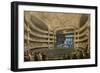 The Imperiale Academy of Music, theatre of the Opera, during a performance of Robert le Diable-Louis Jules Arnout-Framed Giclee Print