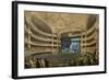 The Imperiale Academy of Music, theatre of the Opera, during a performance of Robert le Diable-Louis Jules Arnout-Framed Giclee Print